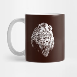 Lion portrait Mug
